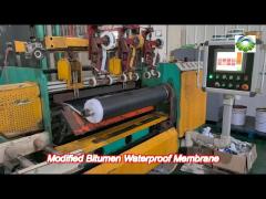 flexible modified bitumen waterproof membrane for plaza decks and podiums