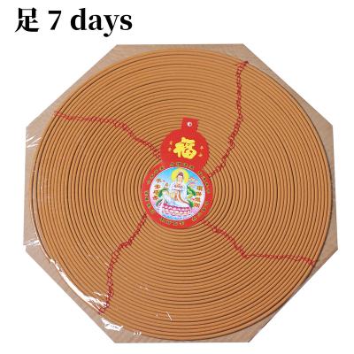 China Chinese incense 7 days dish incense cones stick stain agarbatti sandalwood incense incense incense coil bakhoor incense insence coil oud wood for sale