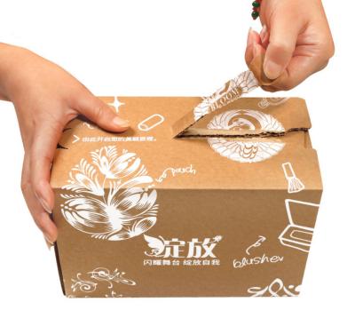 China Recycled Materials Carton Box With Open Strip for sale