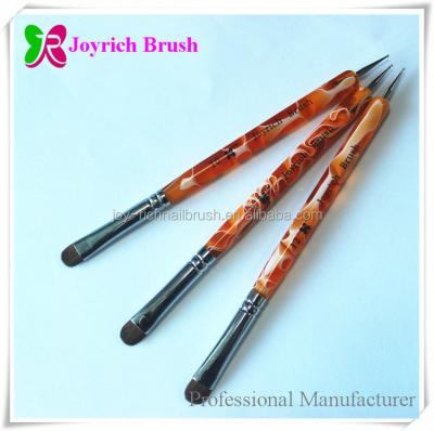 China NAIL BEAUTY SUPPLY professional nail kolinsky french brush for sale