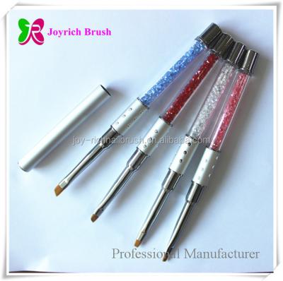 China NAIL BRUSH SUPPLY Rhinestone Gel Nail Brush For Nail Art for sale