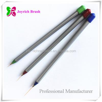 China Professional NAIL Nail Art Liner Brush Plastic Nail Set Brush for sale