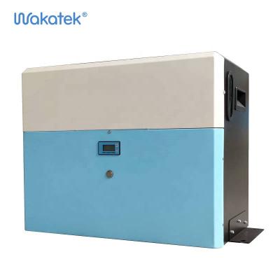 China WAKATEK 5kw 10kw home appliances lithium battery storage lifepo4 solar energy battery 24v 200ah for sale