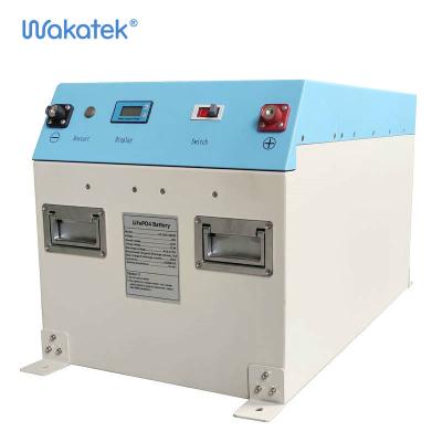 China WAKATEK Home Appliances Lithium Ion Battery 200AH 48V 10kwh 48V 200Ah Power Wall Lithium Ion Battery With Best Price for sale