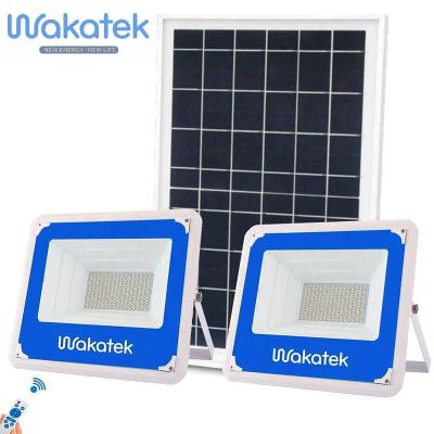 China ROAD WAKATEK IP67 300W 400W Outdoor Lighting Waterproof Solar Flood Lights for sale