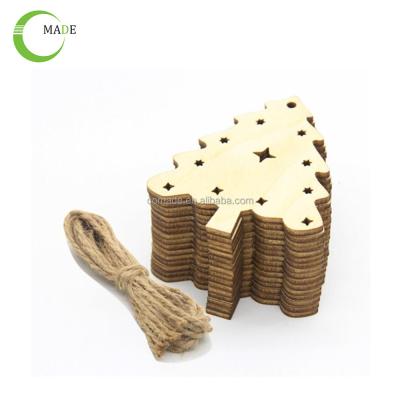 China Artware/Gift/Kitchen Supplies/Small MDF Toy Tree/Handle Cutting Crafts For Christmas Ornament for sale