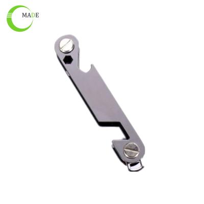 China Eco - Friendly CNC Processing Aluminum Anodized Bottle Opener Keychain for sale