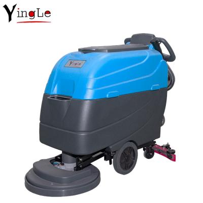 China Automatic Seal Scrubber Hotels Wholesales Supermarket Floor Cleaning Mmachine Scrubber for sale