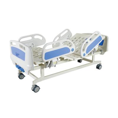 China Backrest 0 Manufacturer -70 Price Manual Crank Hospital Bed With Two Functions for sale