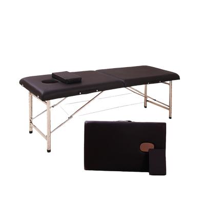 China Clinic China Manufacture Cheap Portable Folding Facial Massage Bed Spa Lash Bed Massage Table For Sale for sale