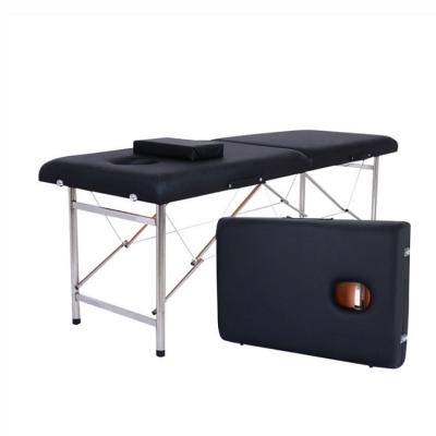 China Hospital Clinic Factory Wholesale Folding Stainless Steel Massage Bed Massage Table for sale