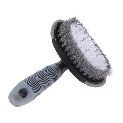 China D0012 Car Wheel Tire Tire Cleaning Brush Head Auto Detailing Brush For Cleaning Exterior for sale