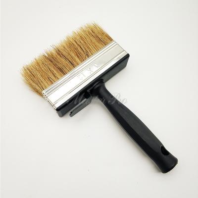 China Master M14003 Pure Natural Hog Handle China Boar Hair Ceiling Block White Paint Brush Plastic Premium Quality for sale