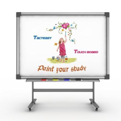 China HOT Sale Aluminum Classroom Honeycomb Soul Teaching Whiteboard Digital Write Smart Board Infrared Multi Point Interactive Whiteboard for sale