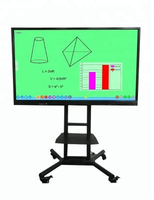 China Aluminum Frame 55 65 75 86 98 Inch LCD Display Touch Screen Monitor Flat Panel IR Interactive Touch Smart Whiteboard for sale