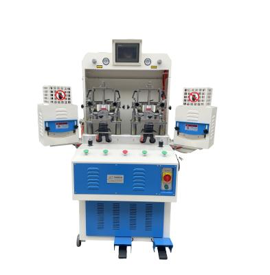 China 3KW Computer Controlled Shoe Moulding Machine Automatic Shoe Upper Machine for sale