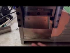 Continuous Operation Leather Strip Cutting Machine Adjustable Long Lasting