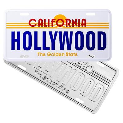 China Hot Selling Souvenir Halloween Souvenirs License Plates for sale