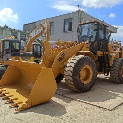 China Farms Used Loader Cat 966h Large Front End Loader Multifunction Wheel 6 To 9 Ton Used Loader For Sale for sale