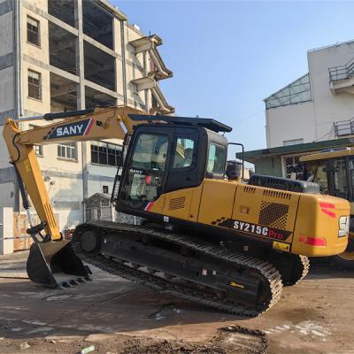 China Reliable Performance Good Quality Sany 215 Excavator SY215C Tracked Excavator For Sale for sale