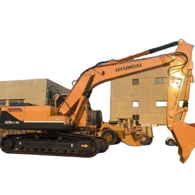 China Boutique excavator Korean HYUNDAI 220-9 hot-selling 1MÂ second-hand excavator; ³ for sale