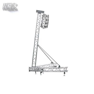 China Aluminum Roof Truss Heavy Duty Easy Install PA Tower Aluminum Truss For Concert Stage Display à venda