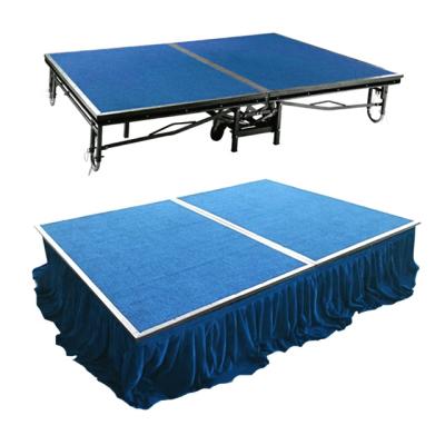 China Public High Quality Attractive School Stage Portable Folding Stage Te koop