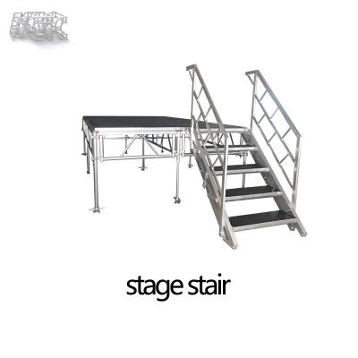 China Events Price Cheap Easy Install Step Stair For Exhibition Te koop