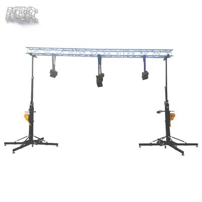 China Heavy Duty Aluminum LED Video Walls DJ Truss Crank Stand For Speaker for sale