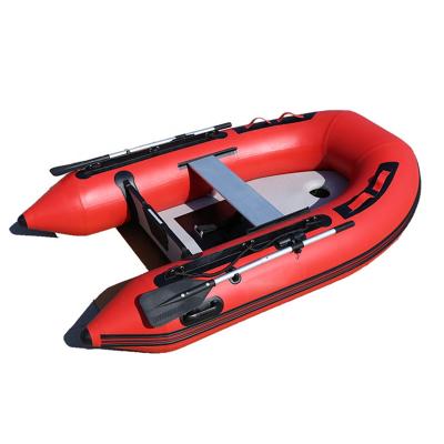 China LLDPE HULL for fishing kayak fish cheap dinghy 3.0M inflatable PVC rowing boat RIB inflatable paddle board boat for sale