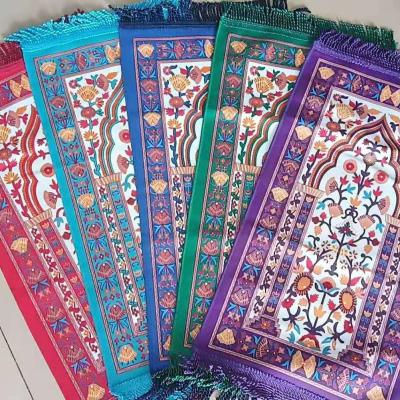 China Non-slip Mixed Colors Kids Prayer Rug for sale