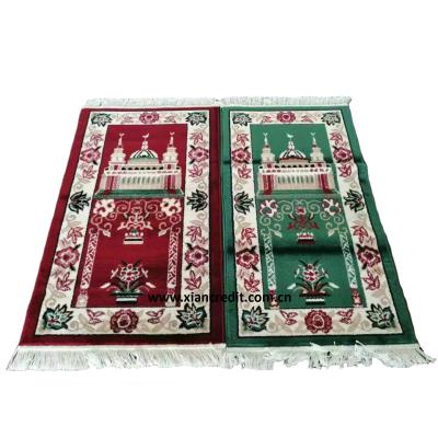 China Non-slip prayer roll mat sajadah muslims prayer mat for sale