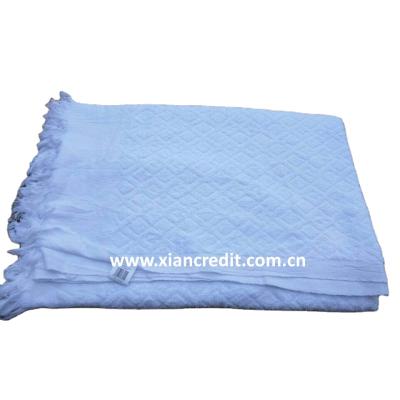 China QUICK DRY Ihram for Perform Hajj Umrah - 2pcs Cotton Towels in White for sale