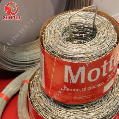 China Protection high quality low price 5kg 50kg per roll price gi electric hot dipped galvanized barb wire for sale