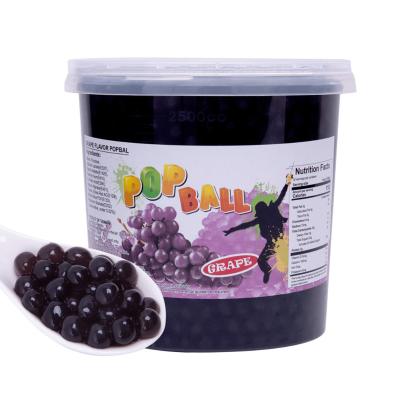 China Bubble Tea Grape Leaping Boba for sale