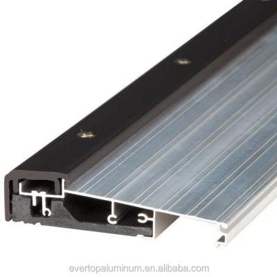 China Silver Black Aluminum Door Sills 6063 Color Aluminum Window Door Sliding Door Sills Aluminum Door Sill for sale