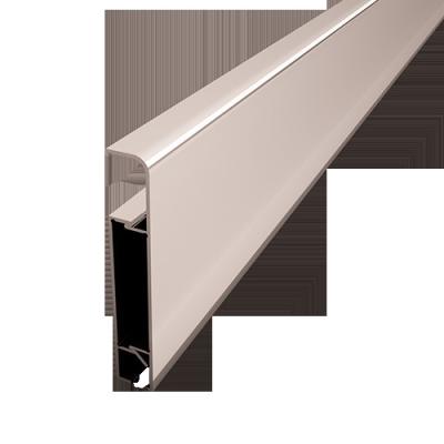 China Aluminum skirting board bunnings aluminum skirting board decorations gold titanium anti corrosion for sale