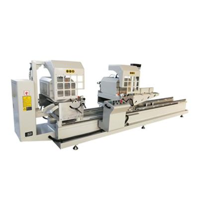 China ALUMINIUM WINDOW MAKING DOUBLE MITRE SAW CUTTING PVC MACHINE TRONCATRICE ALUMINUM PROFILE CUTTING SAW for sale