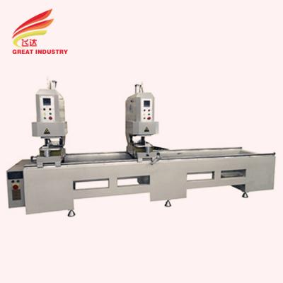 China PLC control Door Welding Machine Upvc Windows Making Machine 2.5kw for sale