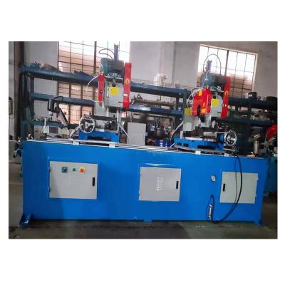 China Steel pipe cutting machines tube saw blade pipe cut double head metal circular saw machine for steel pipe cutting for sale