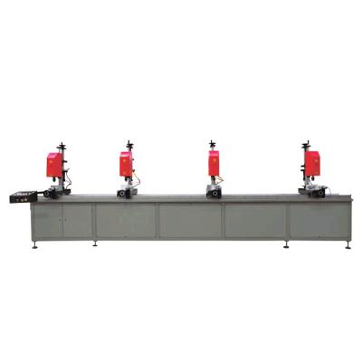 China Installation holes 6 axis drilling machine for aluminum PVC alloy doors and windows for sale