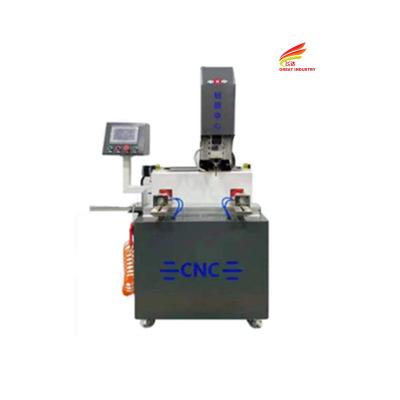 China Semi automatic upvc door making Pvc machinery aluminium windows lock cutting machines price upvc aluminum window machine for sale