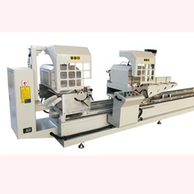 China Double-head aluminum cutting machines aluminum upcut saw shandong aluminium cutter machine double for sale