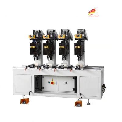 China Upvc 4head screw fastening PVC Window Machine automatic screw fastening machine pvc 4head screw machine for sale