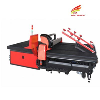 China SEMI AUTOMATIC CUTTING MACHINE GLASS EDGE MACHINE CNC GLASS CUTTING MACHINE for sale