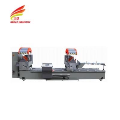 China ALUMINIUM MITRE SAW DOUBLE SAW CUTTING MACHINE ALUMINIUM PROFILE CUTTING MACHINE WINDOW MACHINE for sale