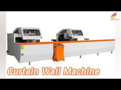 Compound Angle Curtain Wall Machine 5 Axis CNC Double Mitre Saw