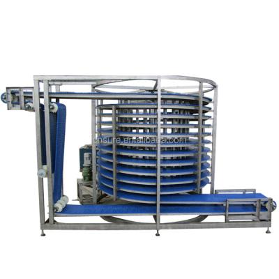 Китай croissant/bread production line cooling tower/factory manufacturer bread spiral cooler продается