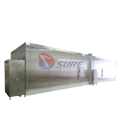 China Fluidized Quick Freezer IQF Machine/3000kg/h Quick-Freezing Processing Line For Fruit for sale