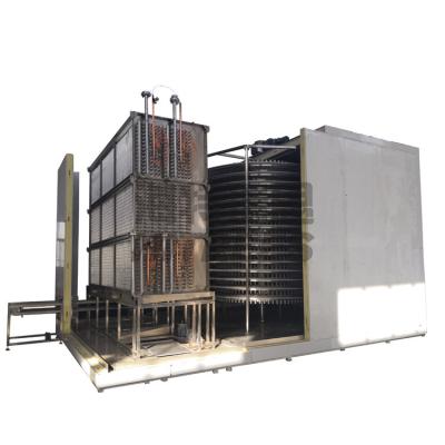 China Food & Beverage Factory Iqf Single Spiral Quick Freezing Machine Spiral Cooler for sale